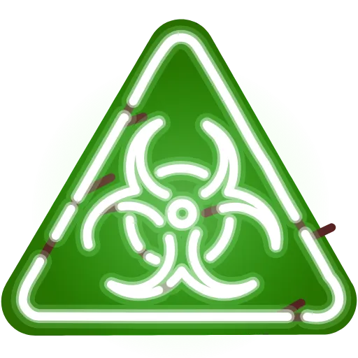 ☣️ Стикер «Neon Classic» для Telegram
