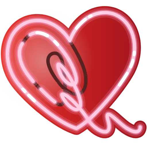 ❤️ Стикер «Neon Classic» для Telegram