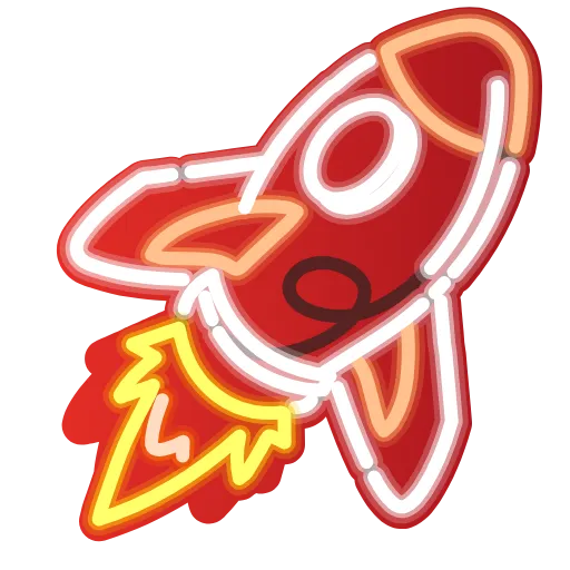 🚀 Стикер «Neon Classic» для Telegram