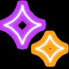 Стикер 21 Neon Emoji #neon