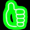 Стикер 31 Neon Emoji #neon