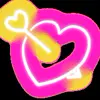 Стикер 5 Neon Emoji #neon