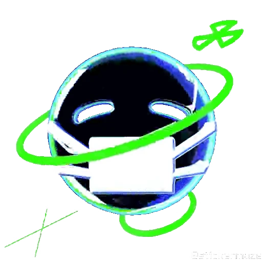 😷 Стикер «NEON EMOJIS» для Telegram