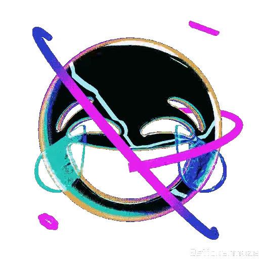 Стикерпак NEON EMOJIS для Telegram