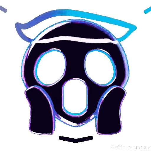 😱 Стикер «NEON EMOJIS» для Telegram
