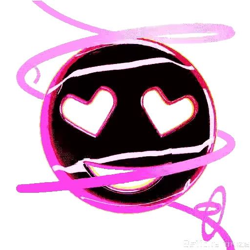 😍 Стикер «NEON EMOJIS» для Telegram