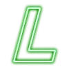 🔤 Эмодзи «Neon Font» для Telegram