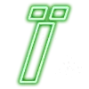 🔠 Эмодзи «Neon Font» для Telegram