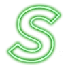 🔤 Эмодзи «Neon Font» для Telegram