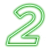 2️⃣ Эмодзи «Neon Font» для Telegram