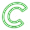 🔤 Эмодзи «Neon Font» для Telegram