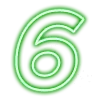 6️⃣ Эмодзи «Neon Font» для Telegram