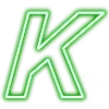 🔤 Эмодзи «Neon Font» для Telegram