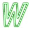 🔤 Эмодзи «Neon Font» для Telegram