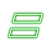 🟰 Эмодзи «Neon Font» для Telegram