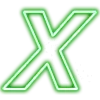 🔤 Эмодзи «Neon Font» для Telegram