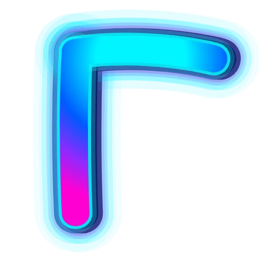 💎 Эмодзи «NeonFont 2» для Telegram