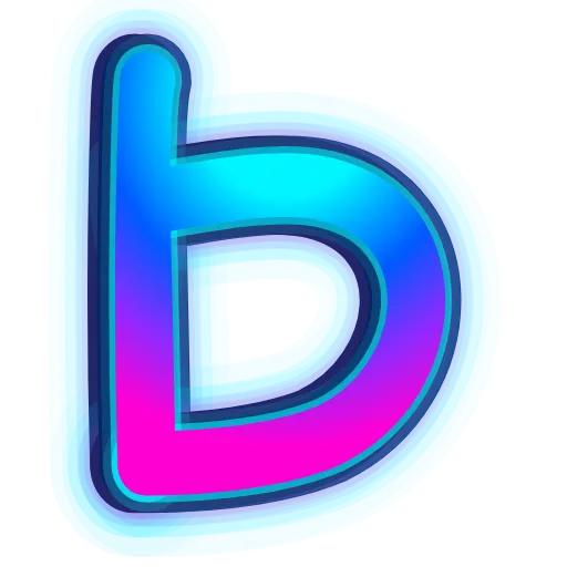 💎 Эмодзи «NeonFont 2» для Telegram