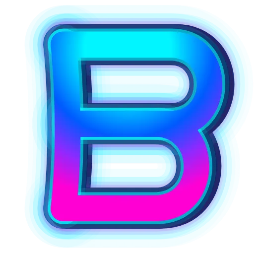 💎 Эмодзи «NeonFont 2» для Telegram
