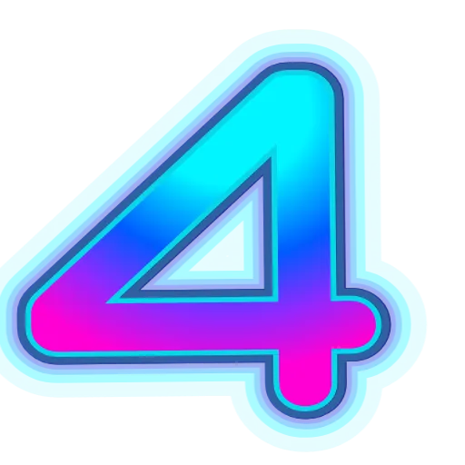 💎 Эмодзи «NeonFont 2» для Telegram