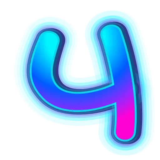 💎 Эмодзи «NeonFont 2» для Telegram