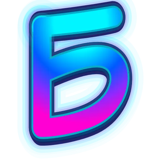 💎 Эмодзи «NeonFont 2» для Telegram