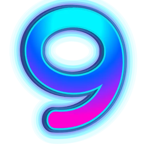 💎 Эмодзи «NeonFont 2» для Telegram