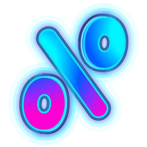 💎 Эмодзи «NeonFont 2» для Telegram