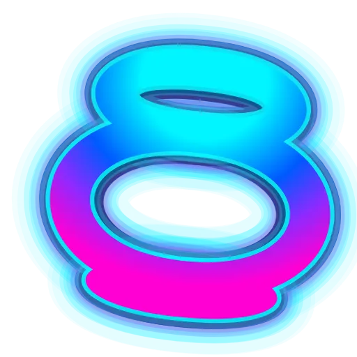 💎 Эмодзи «NeonFont 2» для Telegram