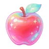Стикер 13 Neon Glossy #color #pink #status