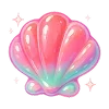 Стикер 56 Neon Glossy #color #pink #status