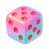 Стикер 22 Neon Glossy #color #pink #status