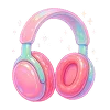 Стикер 41 Neon Glossy #color #pink #status