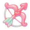 Стикер 45 Neon Glossy #color #pink #status