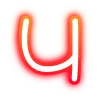 Стикер 25 #decor #fonts #neon #static