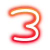 Стикер 9 #decor #fonts #neon #static
