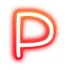 Стикер 18 #decor #fonts #neon #static