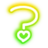 🔠 Эмодзи «neon letters» для Telegram