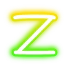 🔠 Эмодзи «neon letters» для Telegram