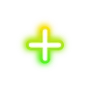 🔠 Эмодзи «neon letters» для Telegram
