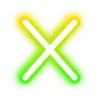 🔠 Эмодзи «neon letters» для Telegram