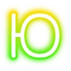 🔠 Эмодзи «neon letters» для Telegram
