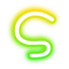 🔠 Эмодзи «neon letters» для Telegram