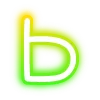 🔠 Эмодзи «neon letters» для Telegram
