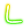 🔠 Эмодзи «neon letters» для Telegram