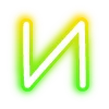 🔠 Эмодзи «neon letters» для Telegram