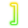 🔠 Эмодзи «neon letters» для Telegram