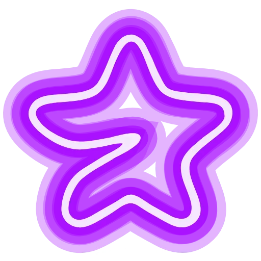 Стикер 4 neon emojis