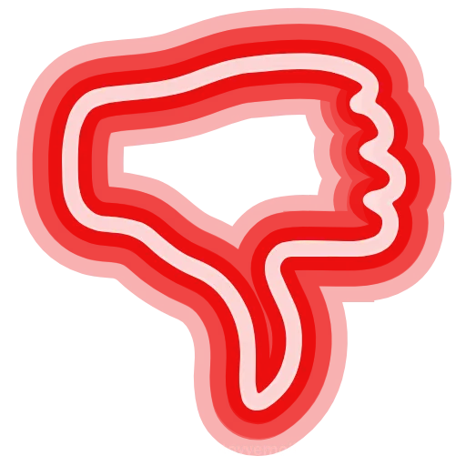 Стикер 7 neon emojis