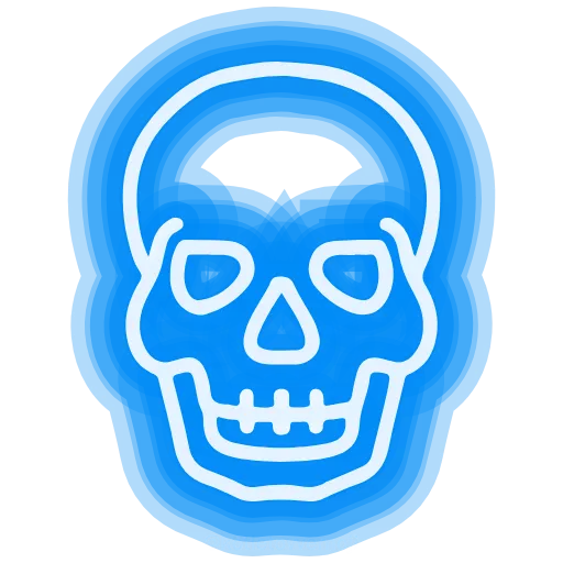 Стикер 24 neon emojis